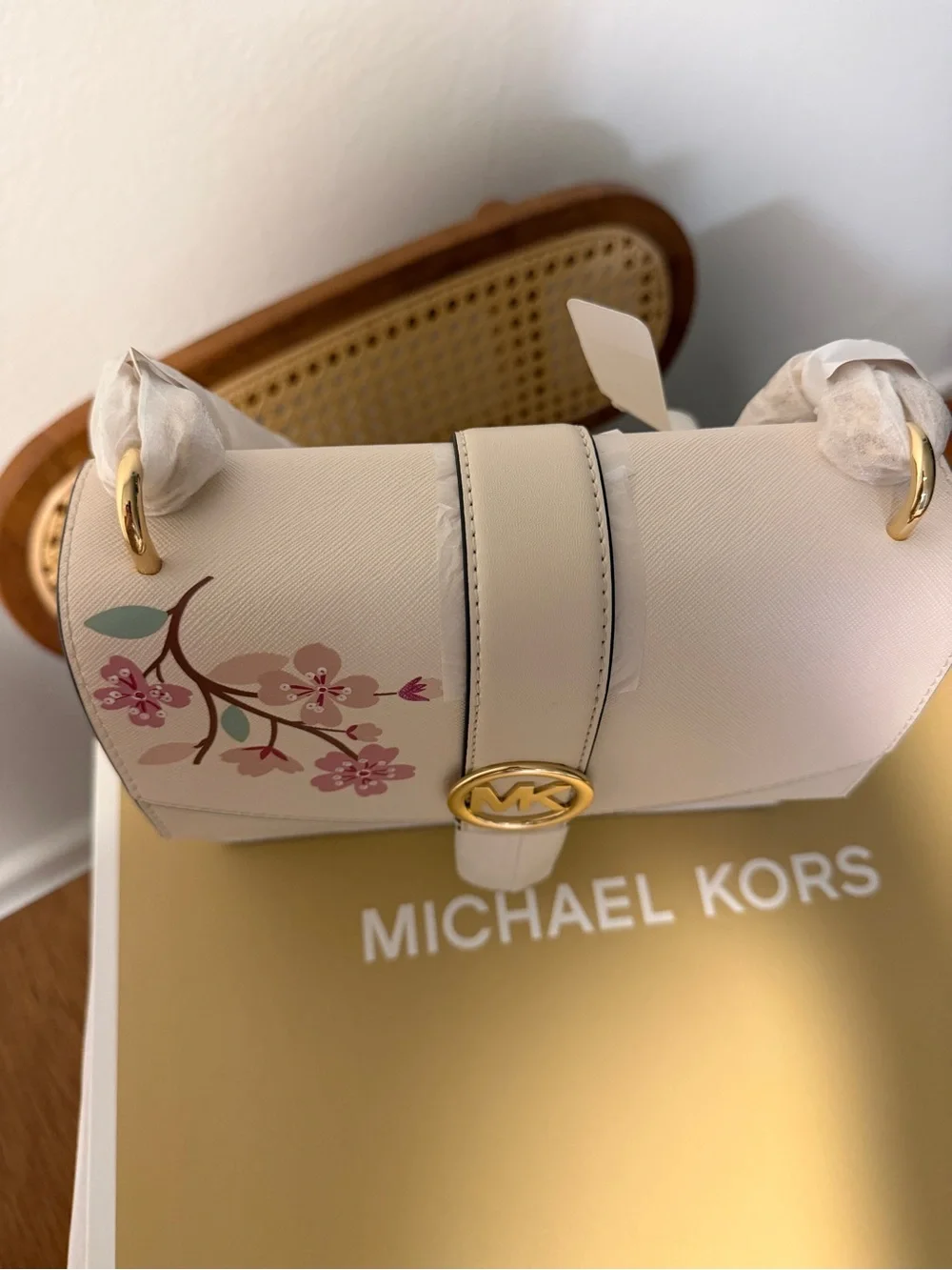 Michael Kors gold artwork michael